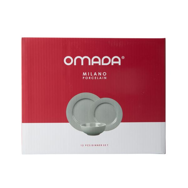 OMADA Maxim Super White 4pce Side Plate Set in gift box