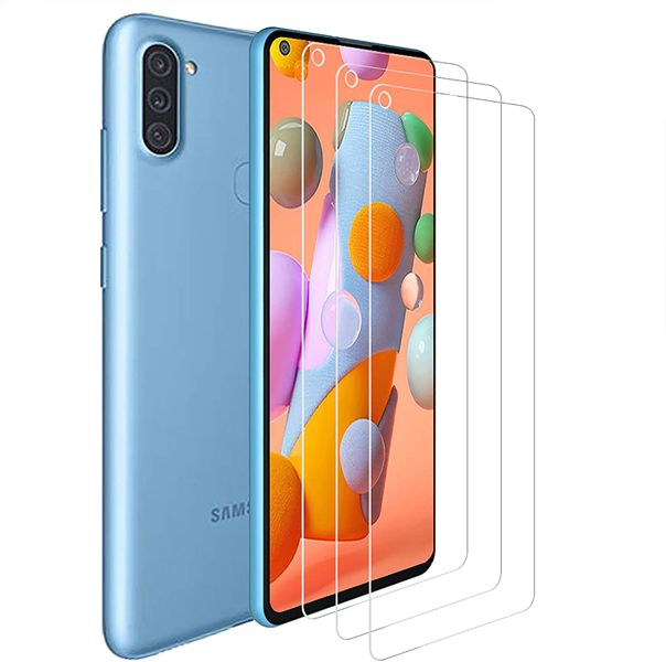 World Choice Screen Protector Guard Tempered Glass for Samsung Galaxy A11