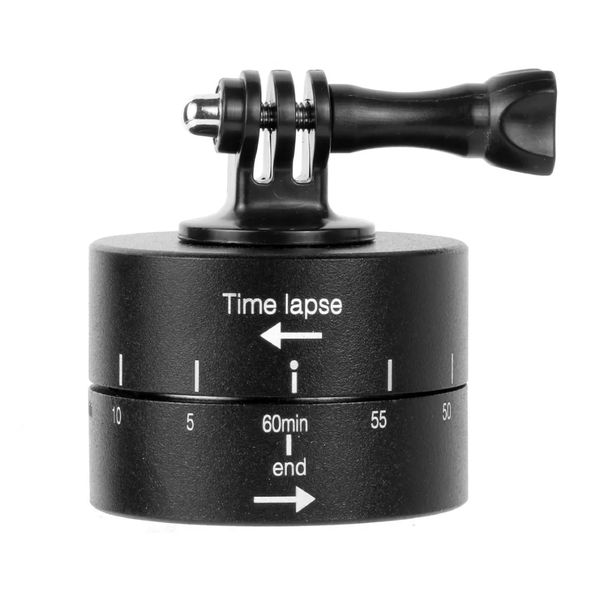60min Delay Universal Panoramic Timing Pan/tilt 360-degree Rotation Gimbal