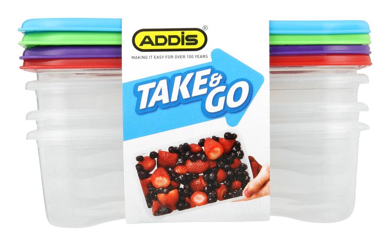 Take N Go 600ml - 4 Piece Set