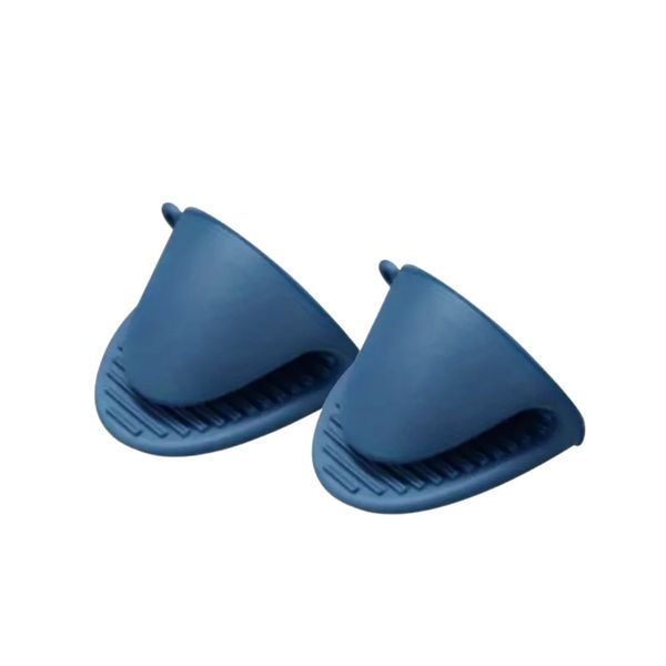 navy blue Mini Silicone Oven Gloves