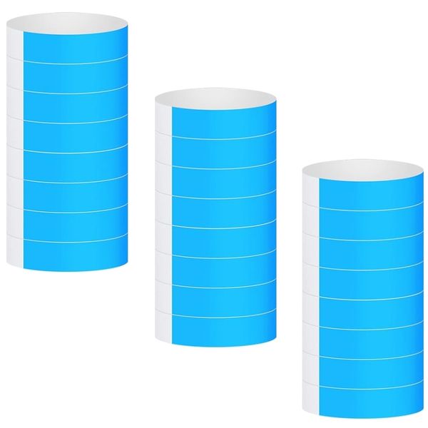 Party Disposable VIP Events,Concert Paper Wristband Set of 100 - 25cm
