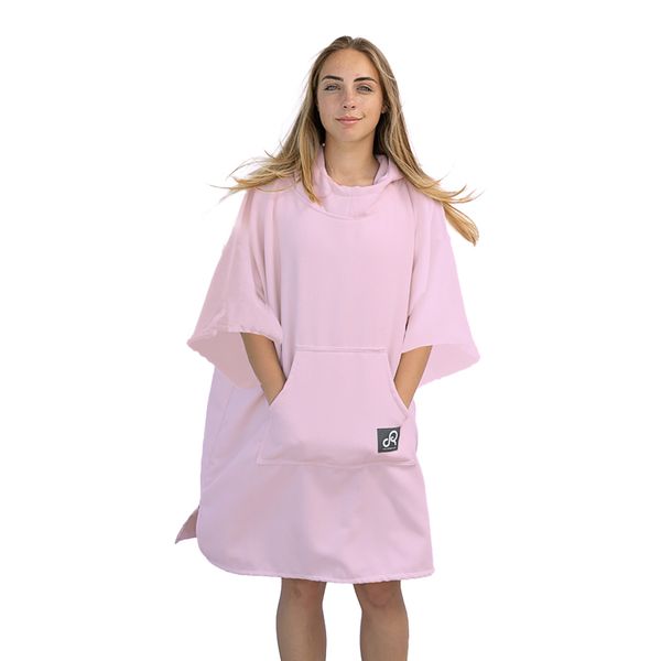 Lilac Surf Swim Changing Poncho with sleeves - Adult - S