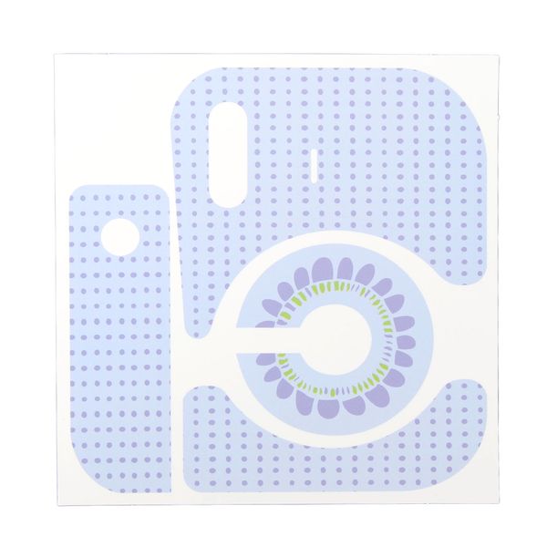 Blue Sunflower Body Stickers For Mini 12