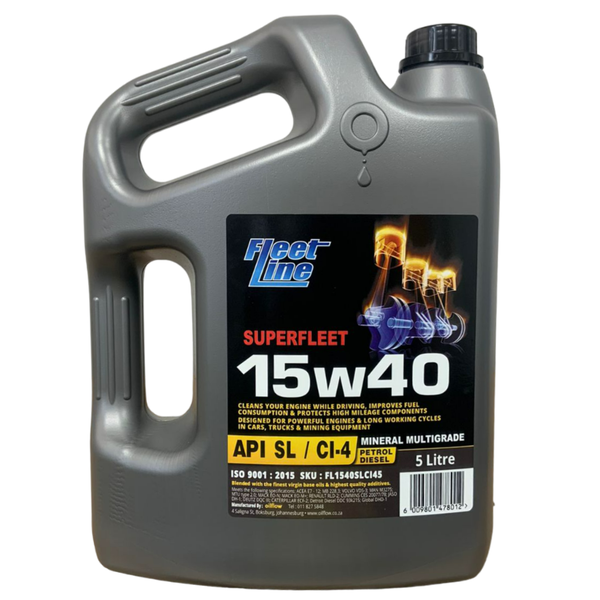 FleetLine 15W40 SL/CI4 - Super Fleet 5L