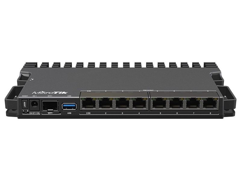 MikroTik 7 Gigabit 1x 2.5Gbps 1SFP+ 4 Core Router | RB5009UG+S+IN