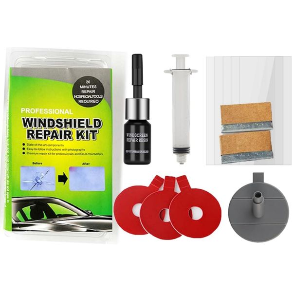 Car Windshield Repair Kit Repairs Chips For Cracks -30cm