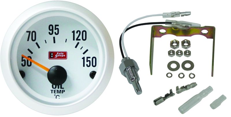 Auto Gauge 52mm Oil Temperature Gauge