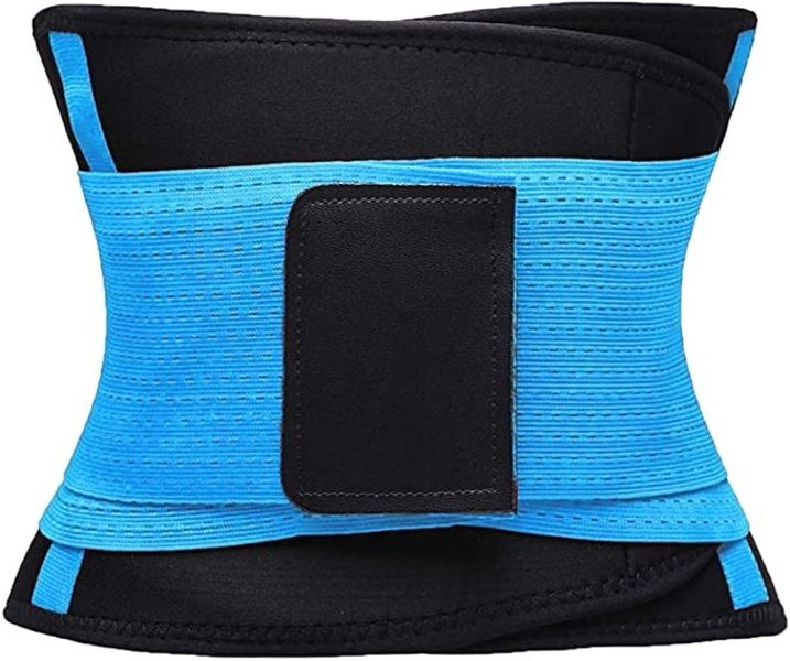 Hot Power Slimming Body Shaper &amp; Waist Trainer Corset Belt - Black