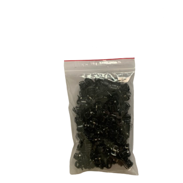 Mini Hair Claws- Black- (95 Pack)