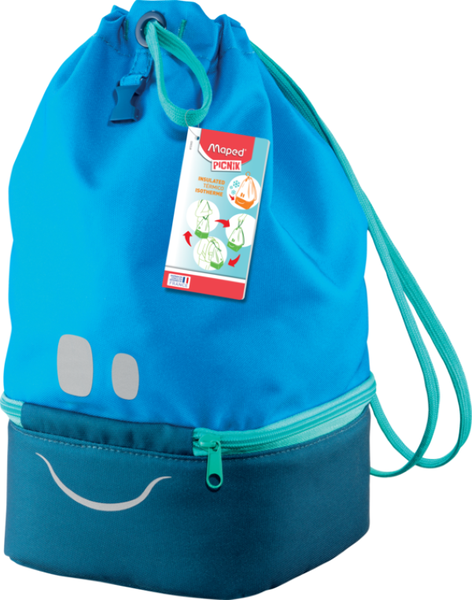 Maped Blue Oblong 1 Lunch Tote