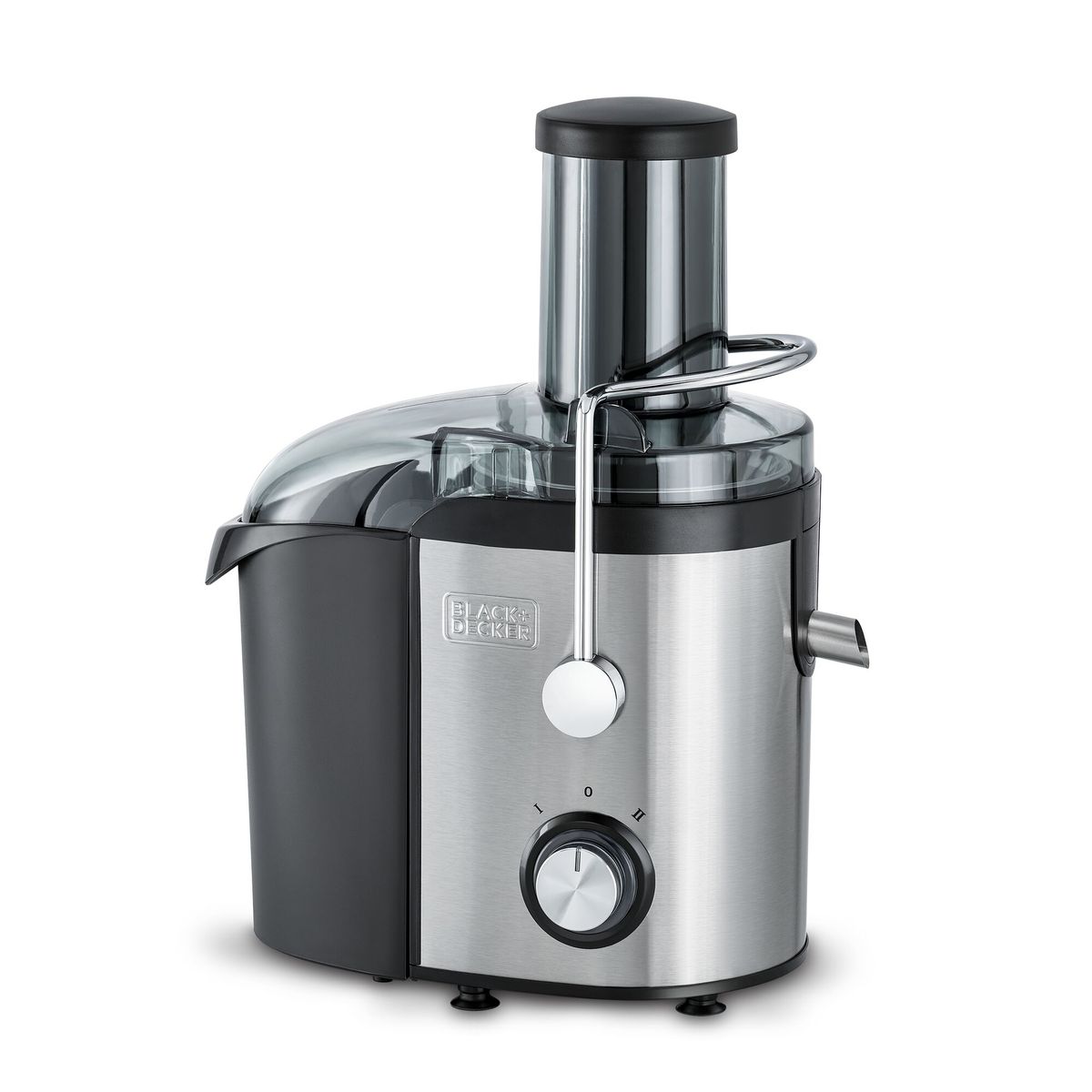 Black+Decker 800W 1.7L Stainles Steel XL Juicer Extractor + Juice Collector