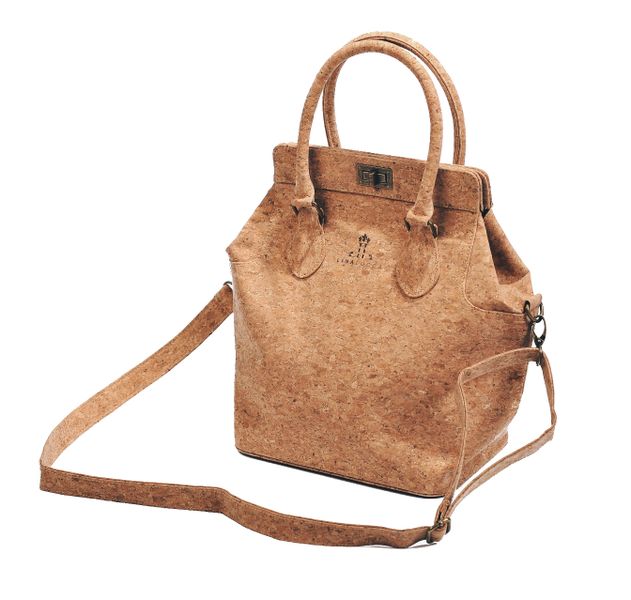 LinaLucca - Women's Cork Handbag - Eco-friendly Vegan Bag