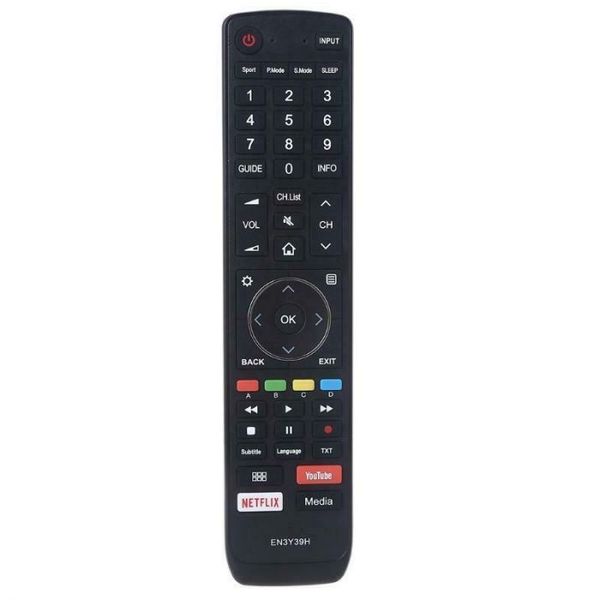 EN3Y39H Hisense Replacement Remote Control for Hisense UHD FHD/HD Smart TV