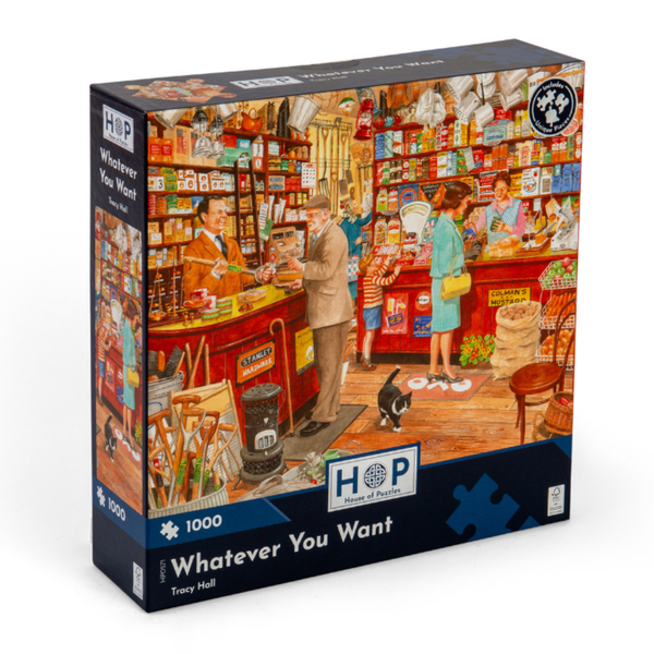 House of Puzzles - Whatever You Want - 1000 Piece Jigsaw Puzzle
