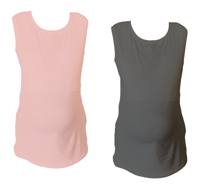 2 Pack-Grey &amp; Pink image