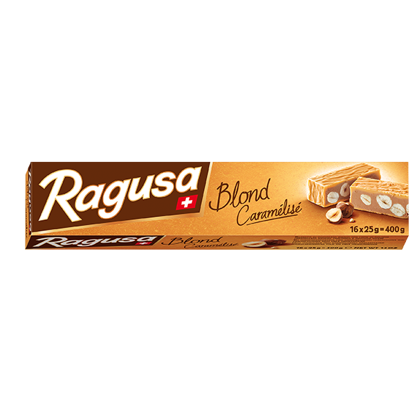 Ragusa Blond - Swiss Milk Chocolate 400g (16 x 25g)