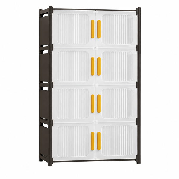 4-Tier Dust-Proof Shoe Cabinet