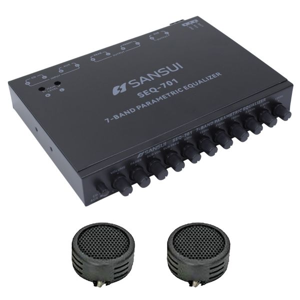 Sansui Band Equalizer &amp; Evo Tweeters