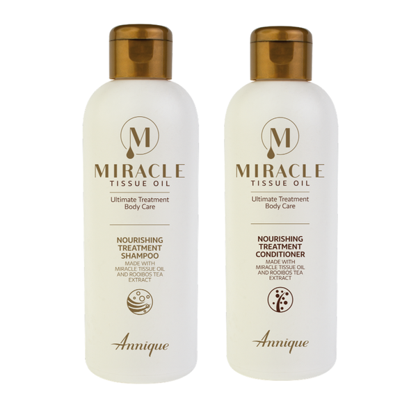 2 Piece Annique Miracle Tissue Oil Shampoo &amp; Conditioner Set