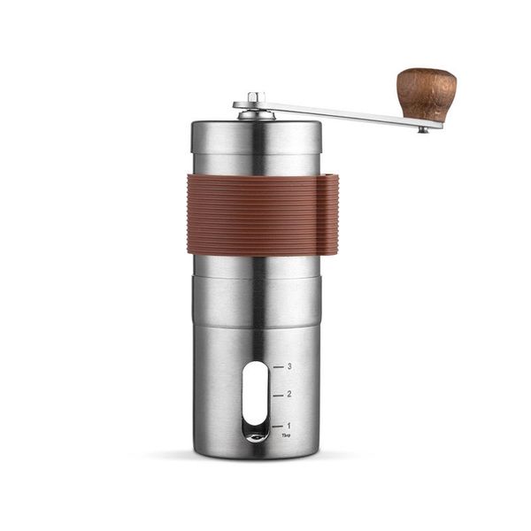 Portable Coffee Mill with Hand Crank 304 Stainless Steel Coffee Mill | Ha