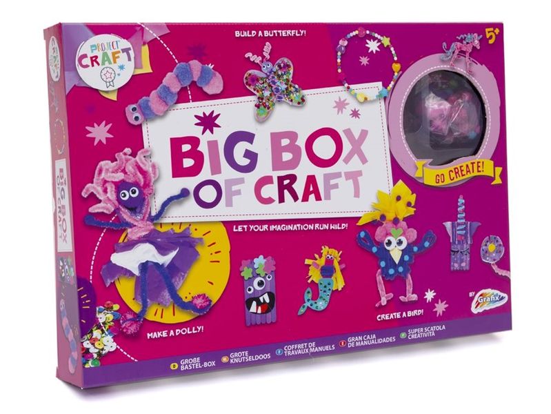 Grafix Big Box Of Craft Pink