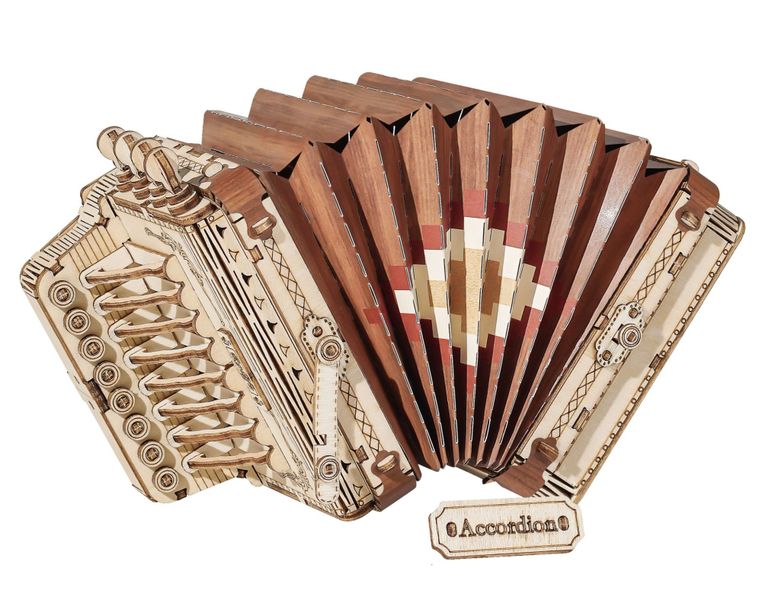 Robotime Accordion 3D Wooden Puzzle - 156 Pieces