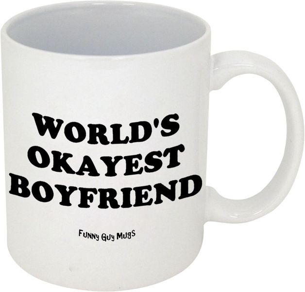 ...Okayest boyfriend -Father's day-Mother's day-Valentines-Christmas Mug