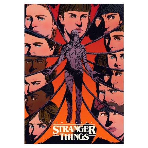 Vecna Tentacle Collage - A1 Poster