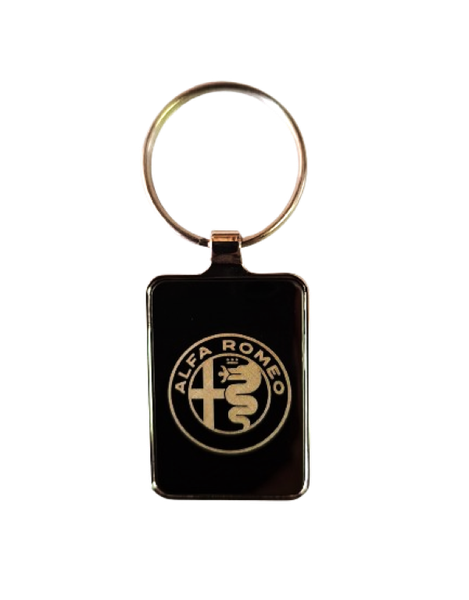 Alfa Romeo Stainless Steel Tag Keyring