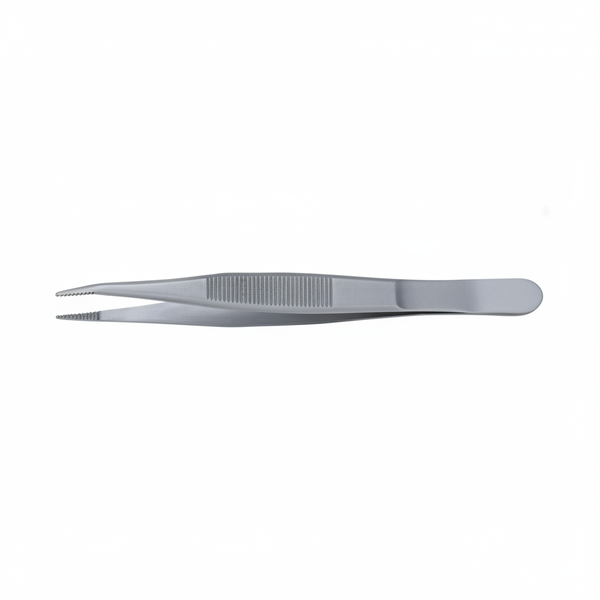 Force 9-Inch Straight Stainless Steel Tweezers for Medical and Crafting