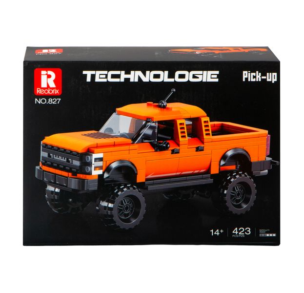 Reobrix 1/24 Raptor Pick-Up Truck (423 Pieces) - 19.5cm Long