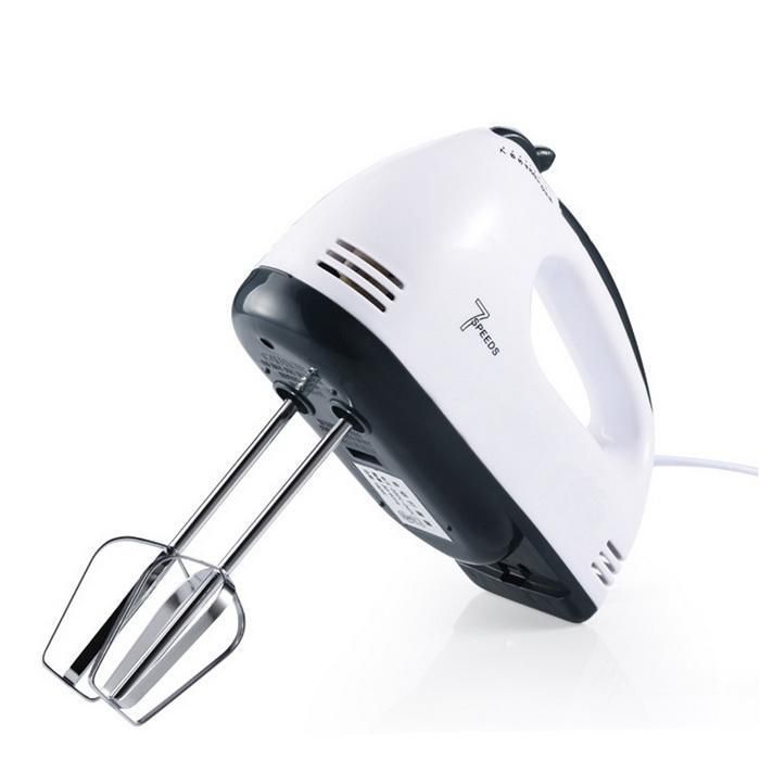 7-Speed Electric Mixer with Whisk Attachment - And A Key Holder