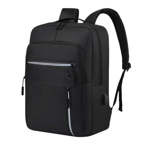 Captain - K - All Purpose Waterproof Laptop Backpack Bag - Black