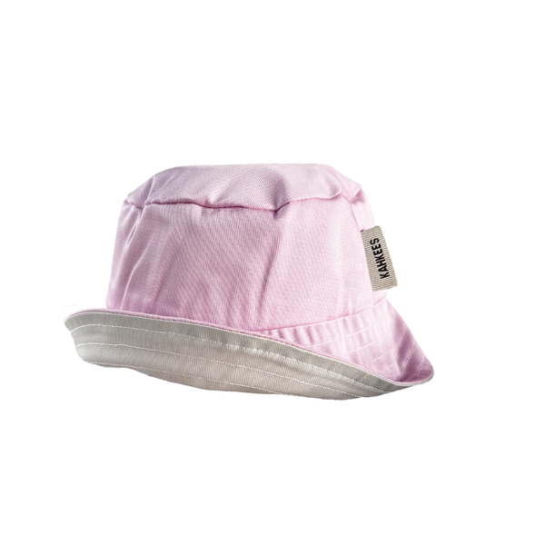 Kakhees Kids Reversible Pink Bucket Hat