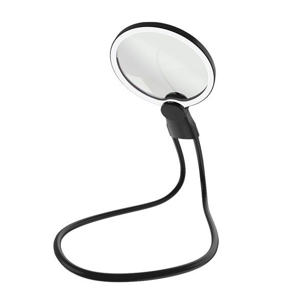 Neck Magnifier with Light, featuring 3 adjustable lighting modes