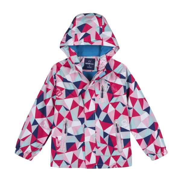 Kiwichild- Colourful Shapes Boys Winter Jacket