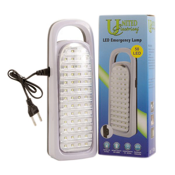 United Emergency Light Rechargeable 50 Led - 4 Pack