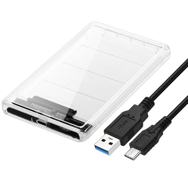 2.5 inch Type-C to SATA USB 3.1 Gen 2 HDD SSD Mobile Enclosure Box