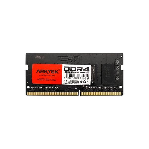 Arktek - Memory 4GB DDR4 PC-2400 SO-DIMM RAM Module for Notebook