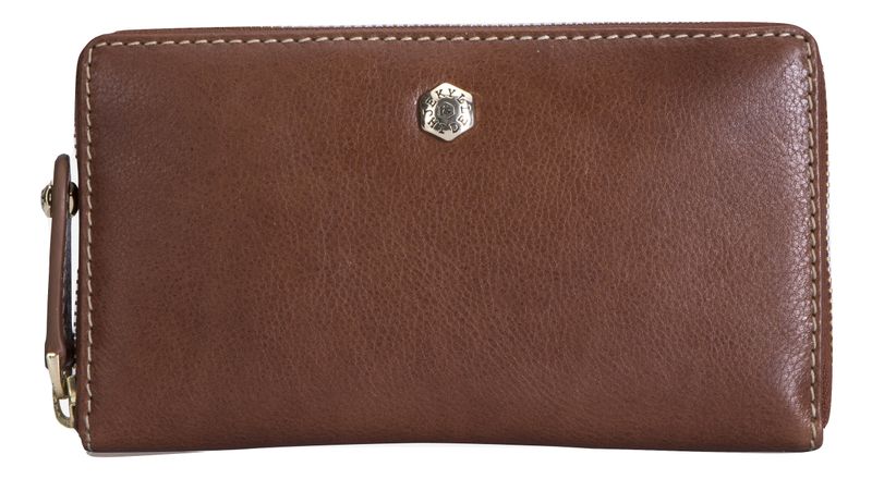 Jekyll &amp; Hide - Medium Zip Around Purse - Zulu Tan