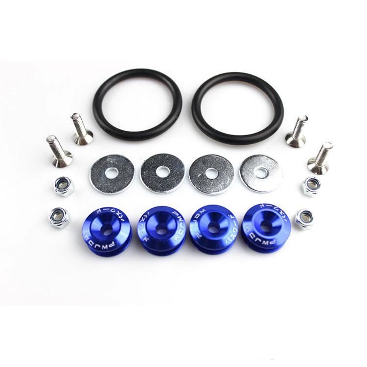 Bumper Quick Release Fasteners ORing Blue Aluminum Shop Today. Get it Tomorrow!