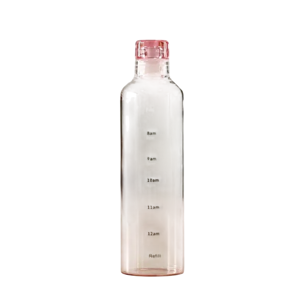 700ml Pink BPA-Free Plastic Water Bottle