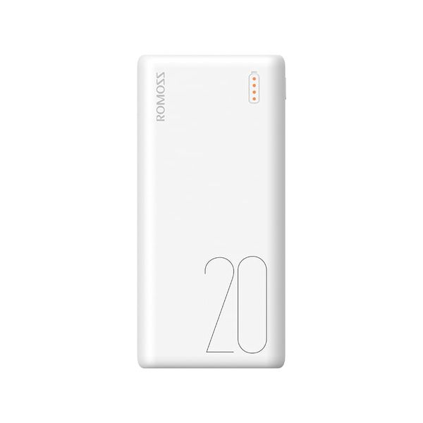Romoss Simple 20 20000mAh Power Bank - White