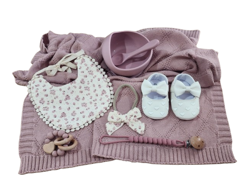 Baby Girl Pink Set (8Piece image