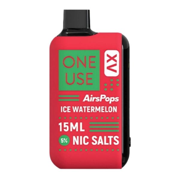 AirsPops Airscream XV 15ml Disposable Vapes - Ice Watermelon (Pack of 4)