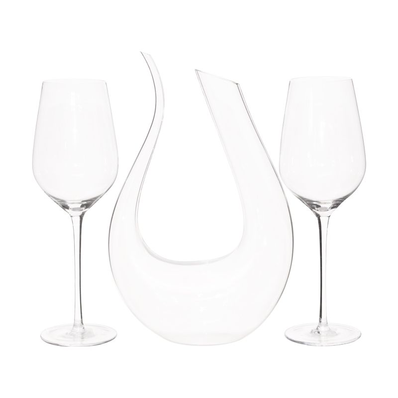 MC Decanter with 2 Wine glasses Shop Today. Get it Tomorrow