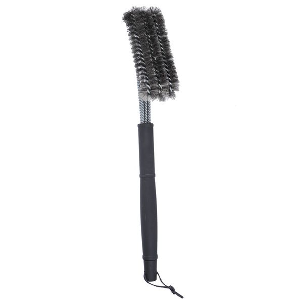 Stainless Steel BBQ Cleaning Brush Compatible With Camping