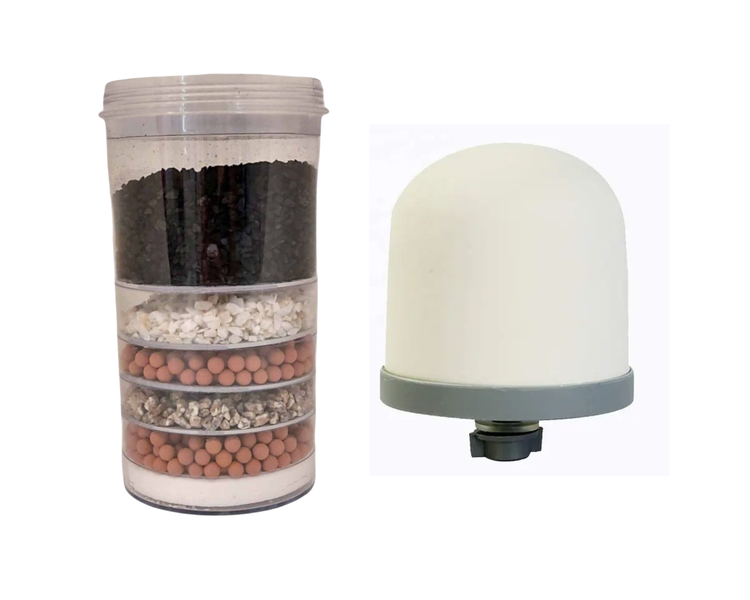 Purit Replacement Water Filter Cartridge &amp; Ceramic Water Filter