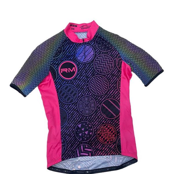 Rossimoda - Ladies Zip-up Short Sleeve Cycling Shirts